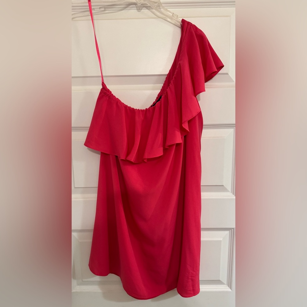 French Connection Vibrant Hot Pink Dress